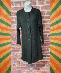 Vintage Women's ROCHELLE Acrylic Tunic Cardigan Sweater Small