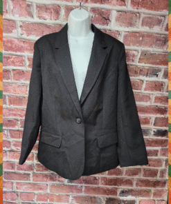 Vintage 90s BLAIR Classic Style Blazer Jacket Size 12