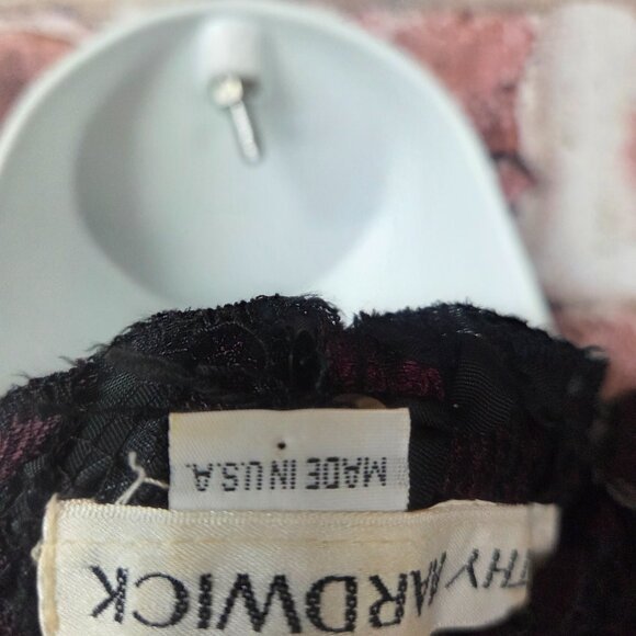 Vintage 90s Women's CATHY HARDWICK Sequin Texture Blazer Jacket Medium - Image 6