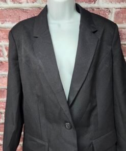 Alternative view of Vintage 90s BLAIR Classic Style Blazer Jacket Size 12