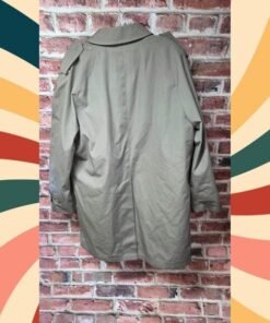 Alternative view of The All Weather Coat Men’s Vintage Trench Coat Thermolite Insulated Size 42